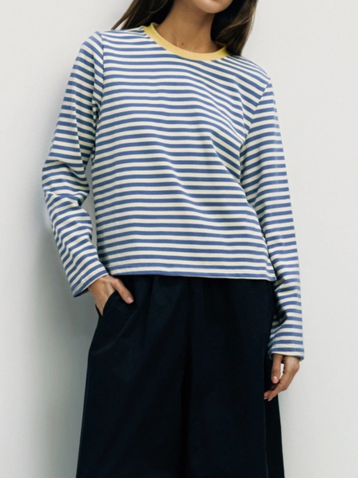 Kathleen Top | Blue Cream