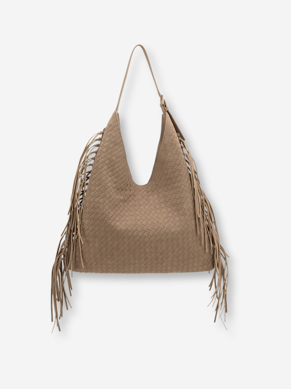 Brynlee Fringe Bag Clay