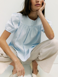 Hazel Top Blue