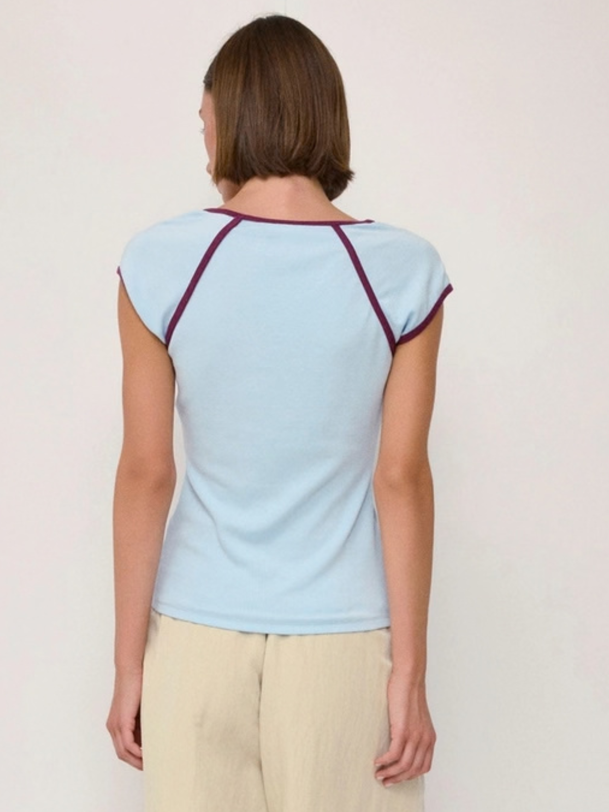 Patricia Top Blue-Berry