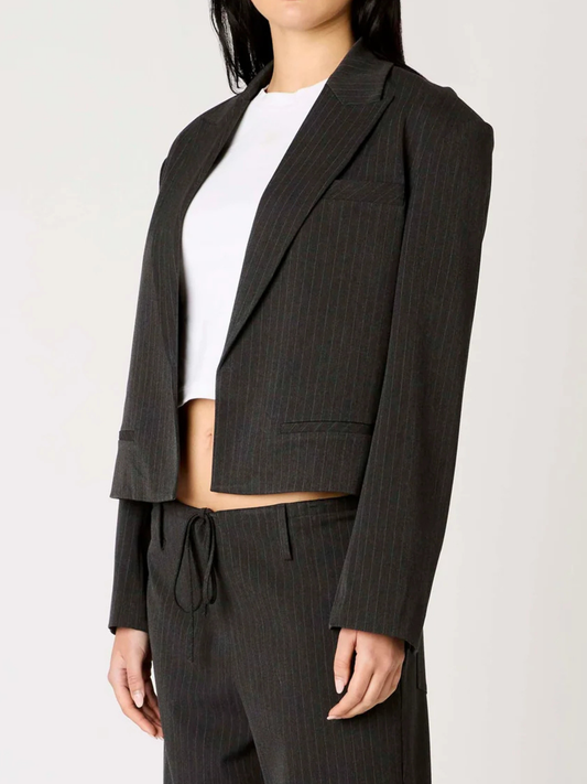 Nerys Blazer | Charcoal