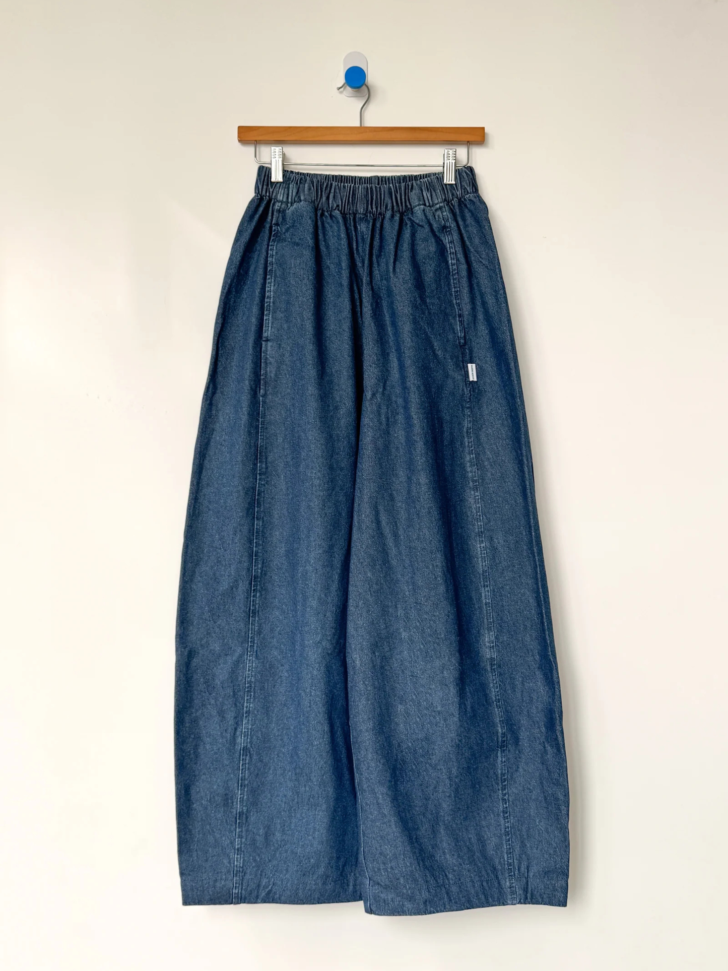 Parachute Pants | Blue Denim
