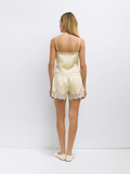 Sera Lace Shorts Butter Yellow