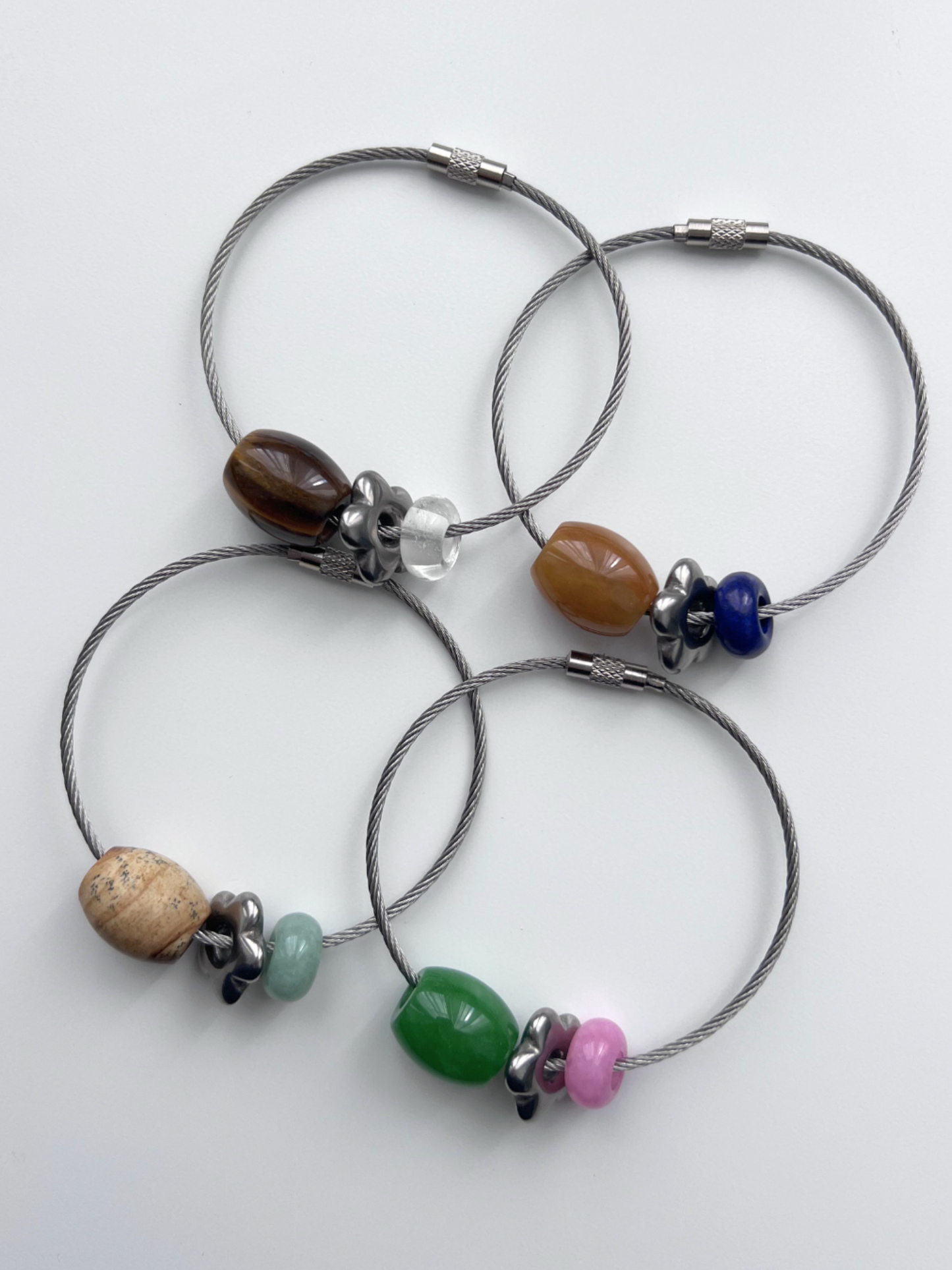 Beaded Key Ring