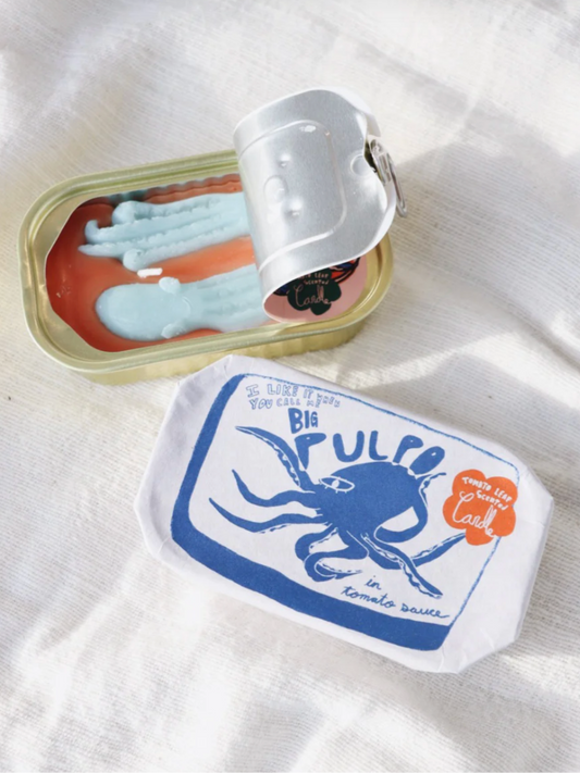 Pulpo in Tomato Sauce Tinned Fish Candle