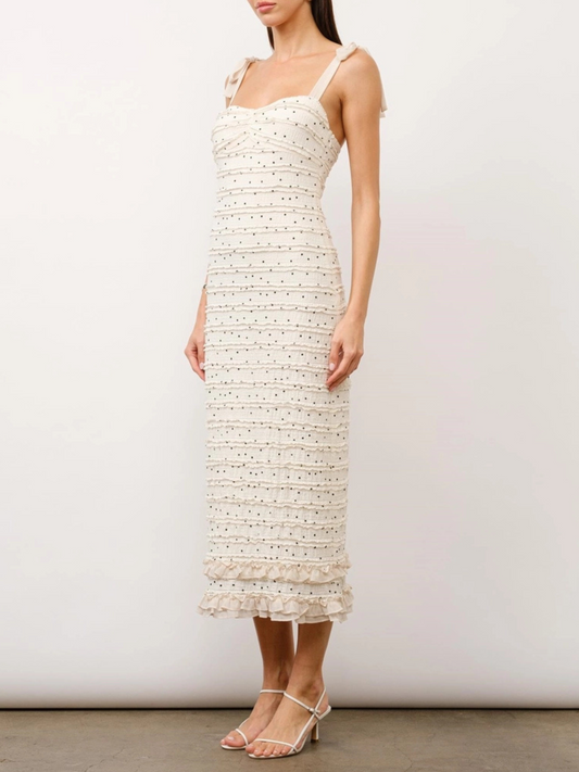Agnes Polka Dot Maxi Dress