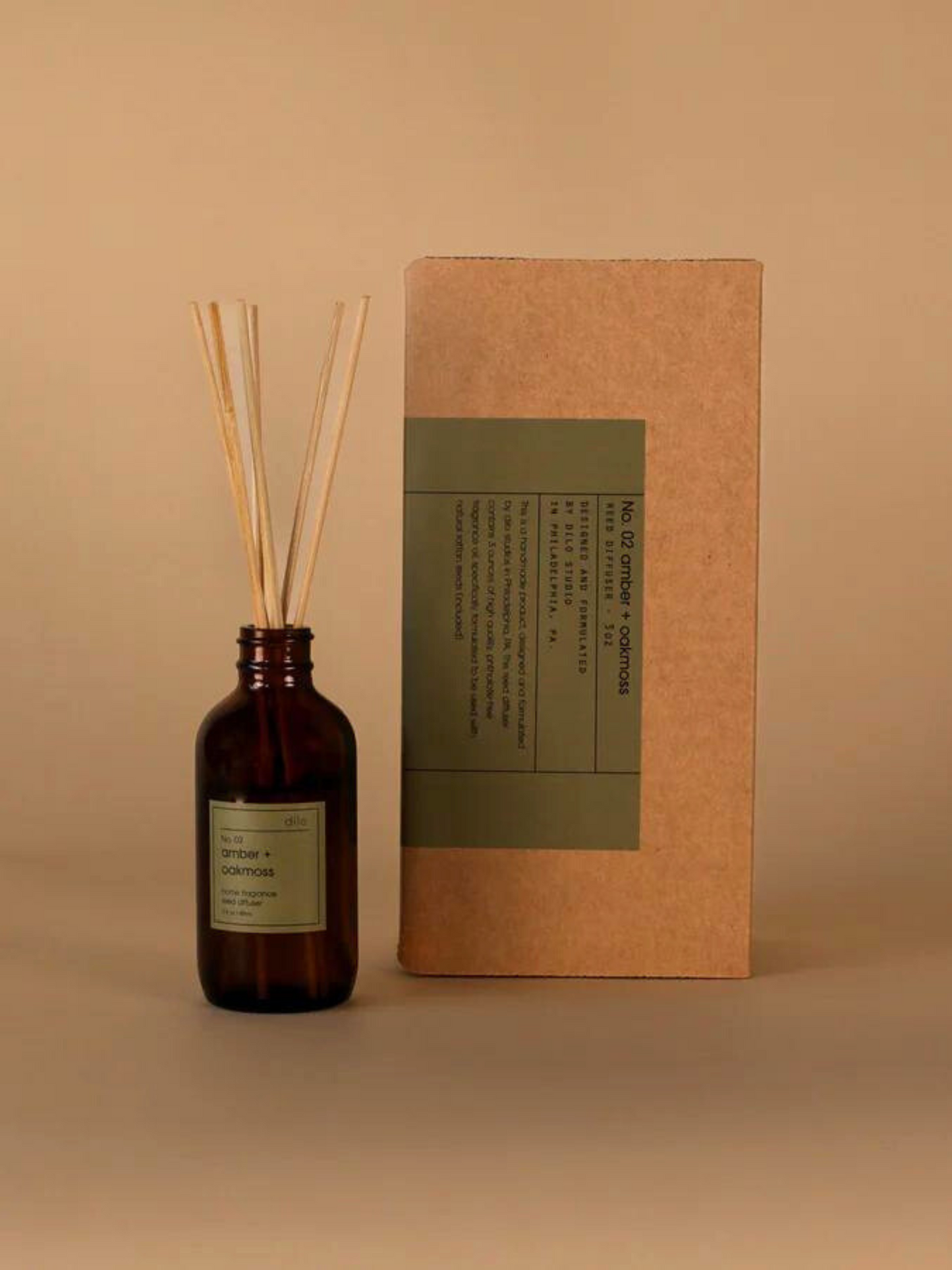 Amber and Oakmoss Reed Diffuser