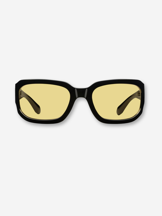 Binta Sunglasses | Black Yellow