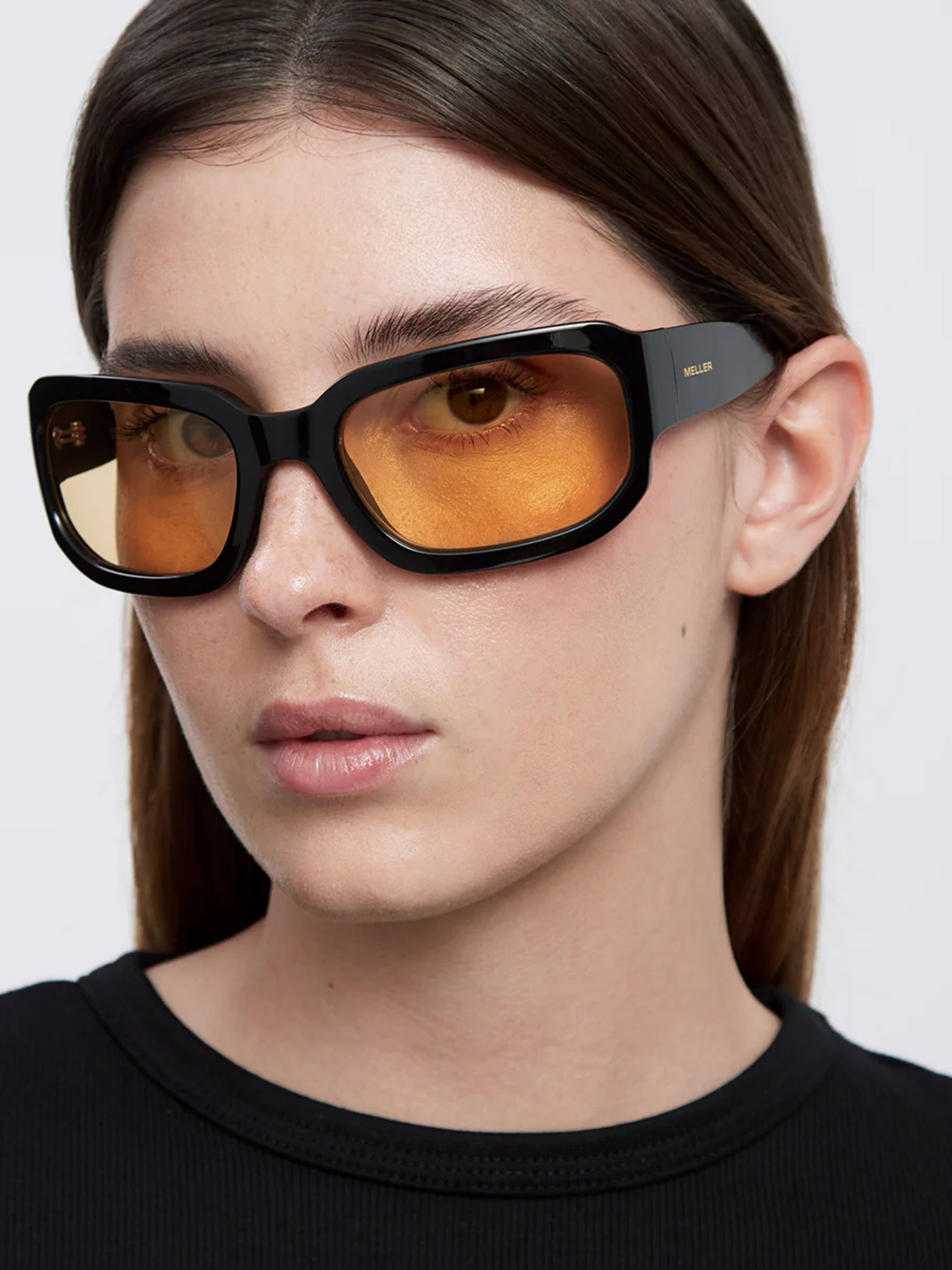 Binta Sunglasses | Black Yellow
