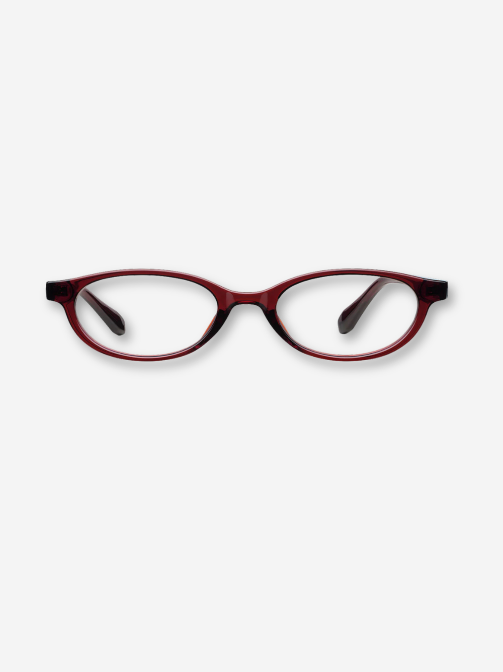 Binti Glasses | Maroon Clear