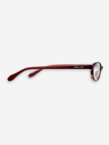 Binti Glasses | Maroon Clear