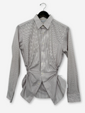 Bungee Shirt | Blue & Red Stripe (S)