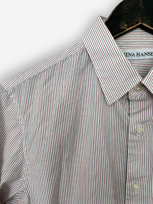 Bungee Shirt | Blue & Red Stripe (S)