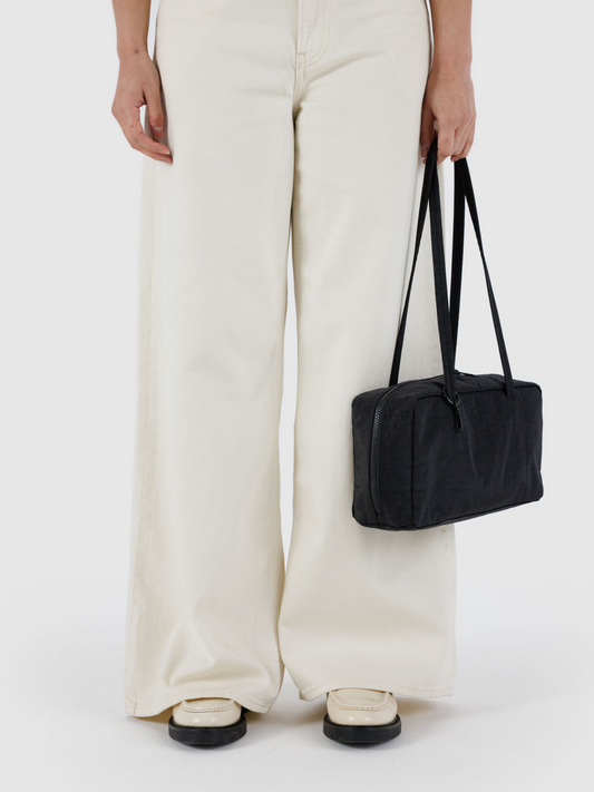 Nylon Bowler Bag | Black