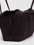 Nylon Bowler Bag | Chocolate Plum