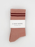 Boyfriend Socks | Vintage Pink