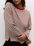 Callahan Top | Brown Ivory