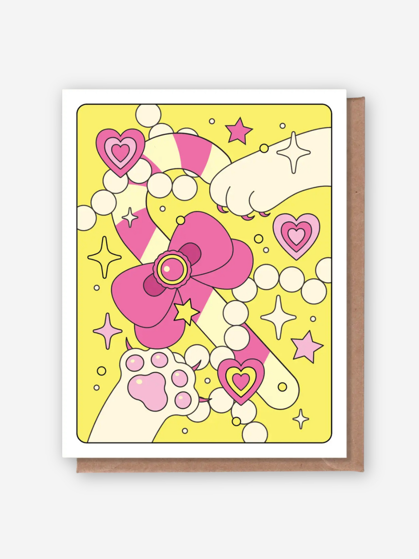 Christmas Candy Cane Card