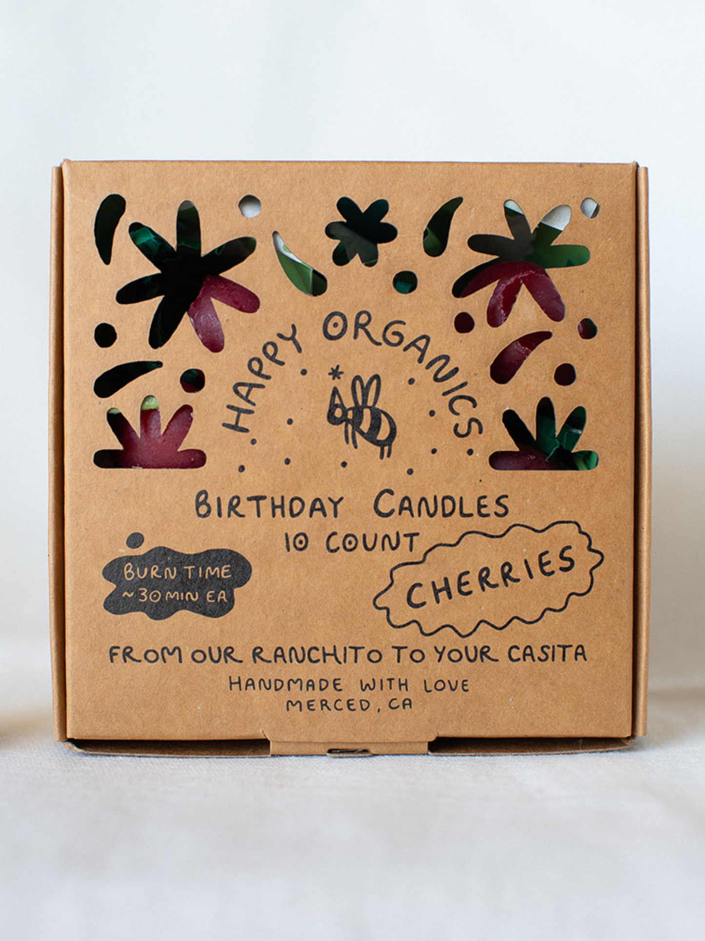 Cherry Birthday Candles
