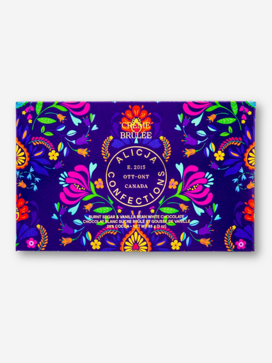 Crème Brûlée White Chocolate Bar
