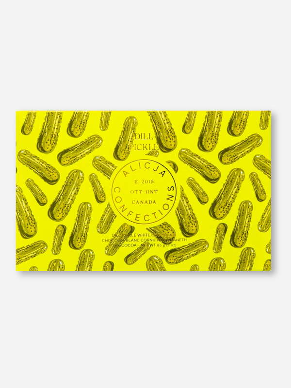 Dill Pickle White Chocolate Bar