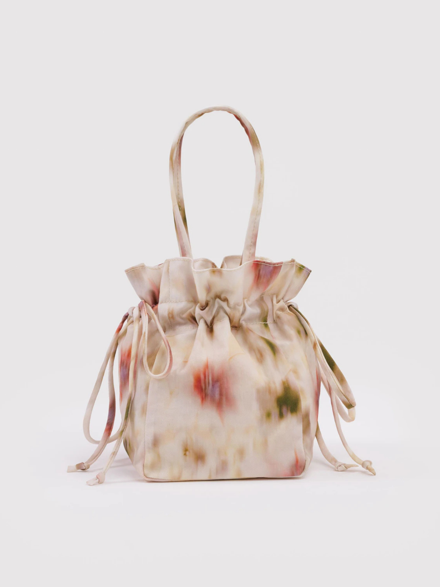 Nylon Drawstring Bag | Abstract Floral