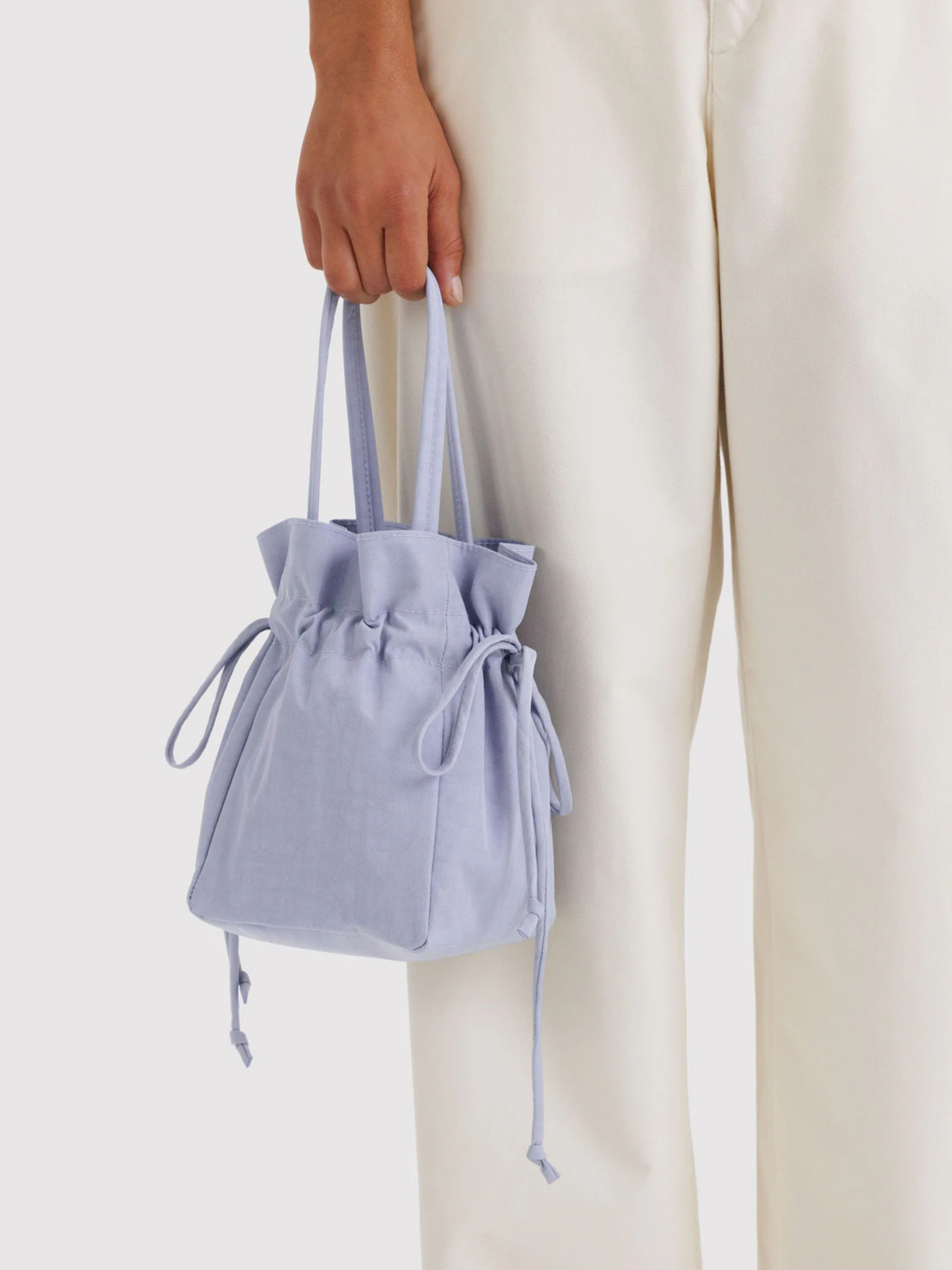 Nylon Drawstring Bag | Mist