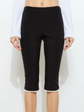 Eliza Lace Trim Capri
