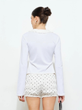 Elowen Lace Trim Top