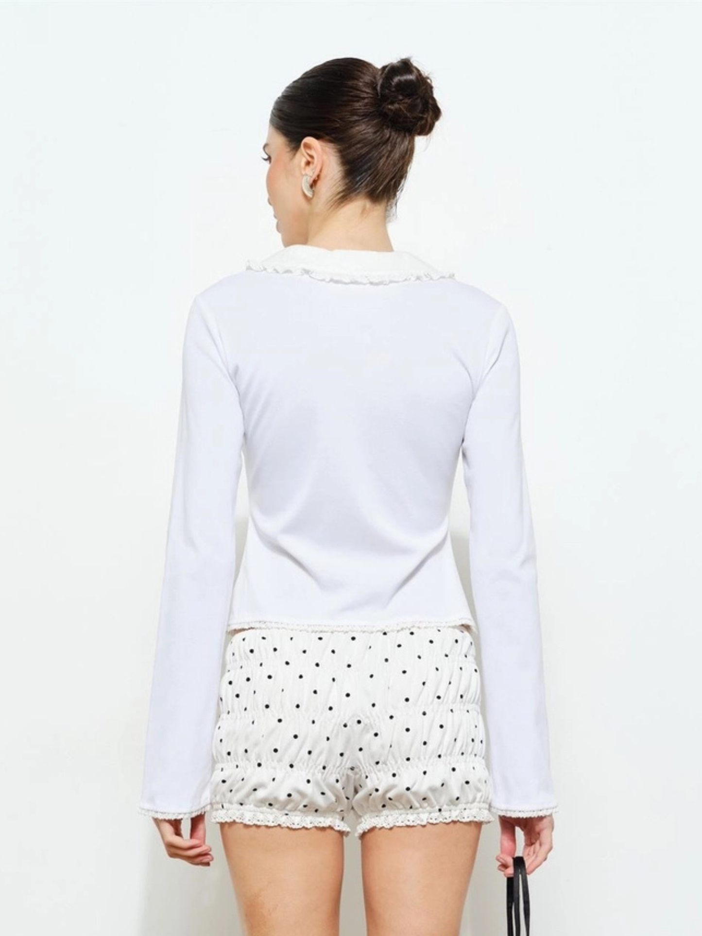 Elowen Lace Trim Top