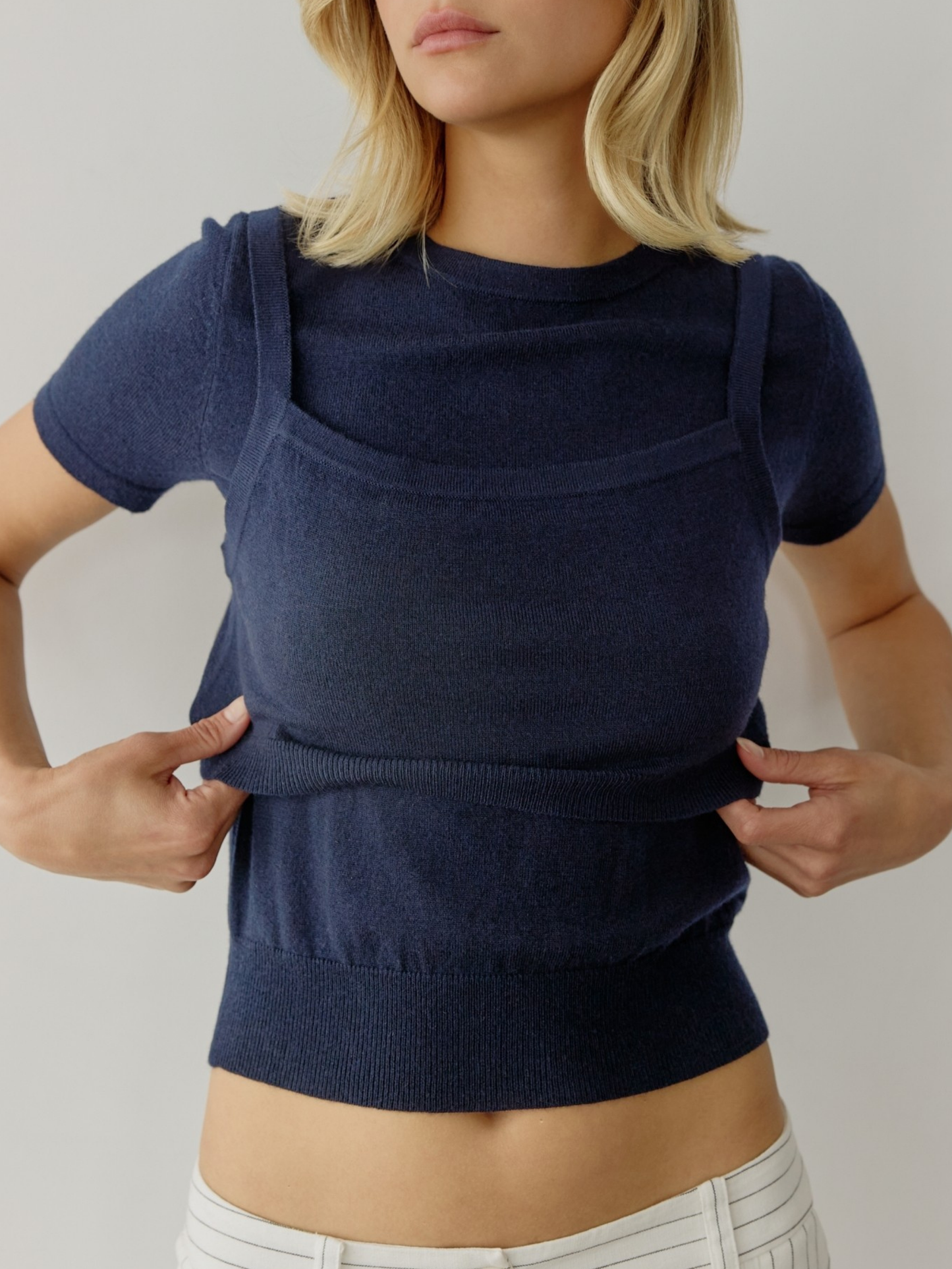 Emmy Top | Navy