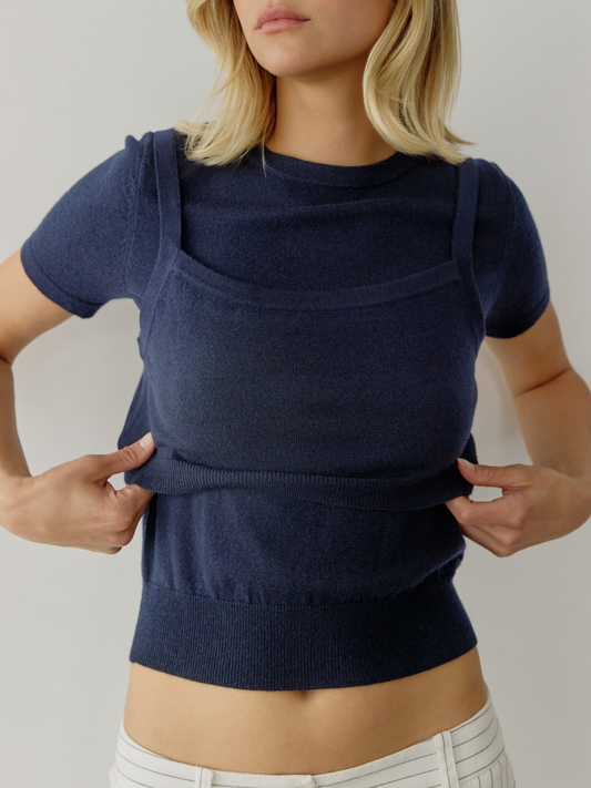 Emmy Top | Navy