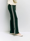 Enzo Pants Green-Cream