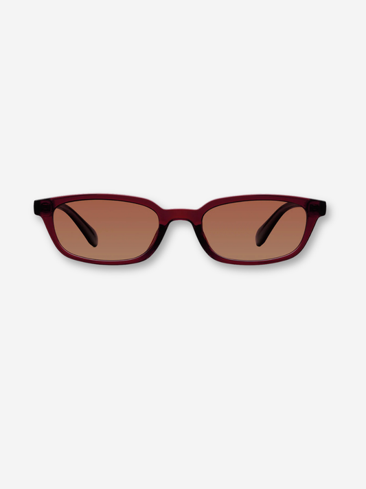 Eru Sunglasses | Maroon Brown