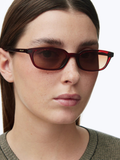 Eru Sunglasses | Maroon Brown