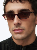 Eru Sunglasses | Maroon Brown