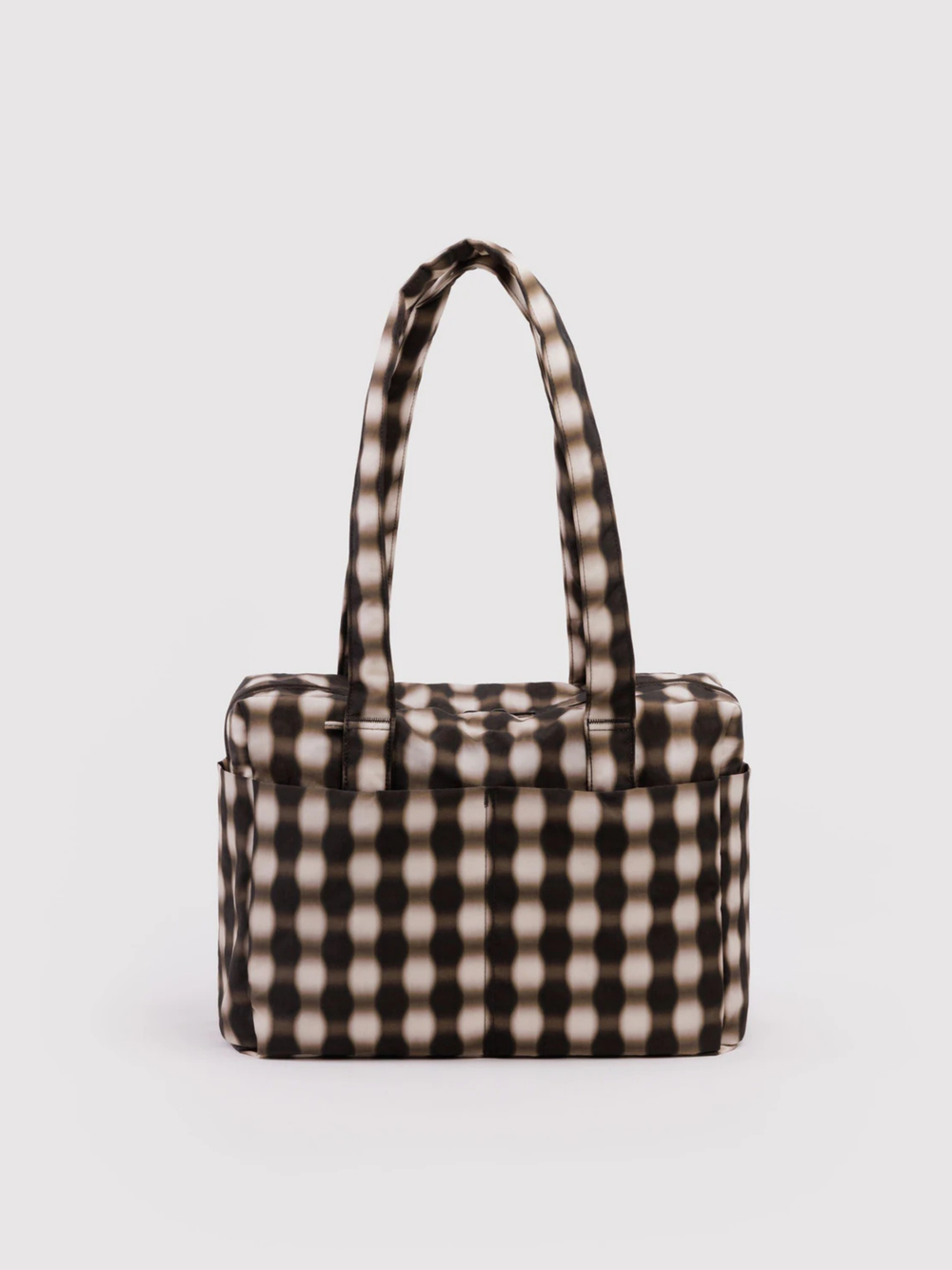 Everyday Cloud Bag | Blurred Gingham Brown