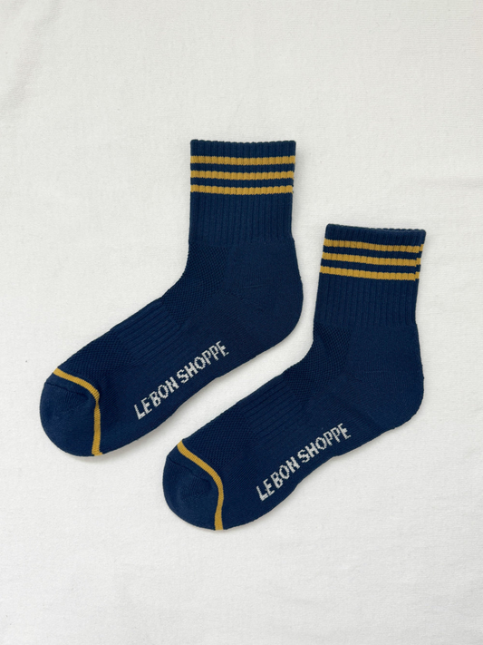 Girlfriend Socks | Navy