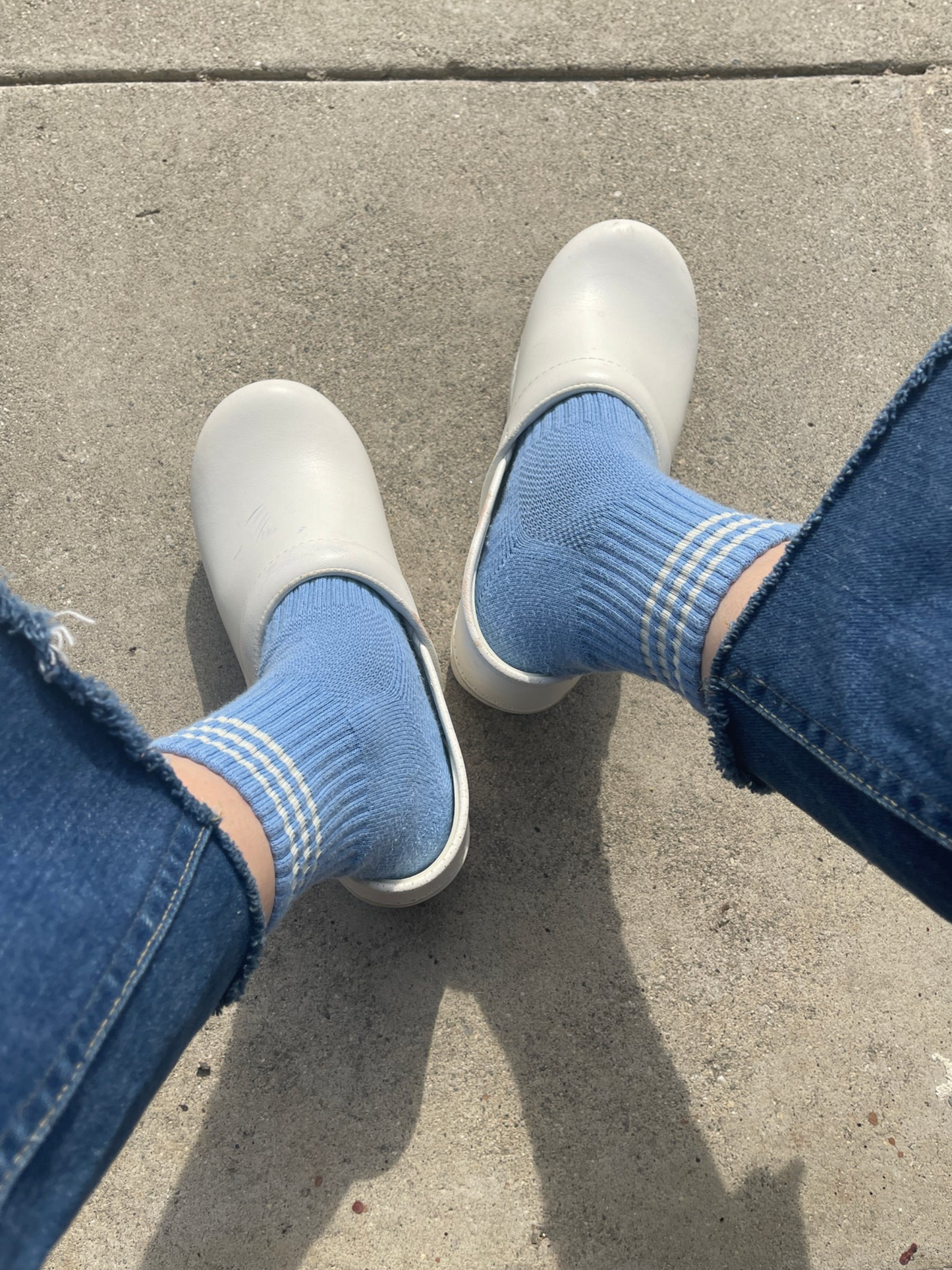 Girlfriend Socks | Parisian Blue