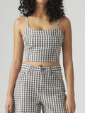 Jadine Denim Cami | Milo Plaid