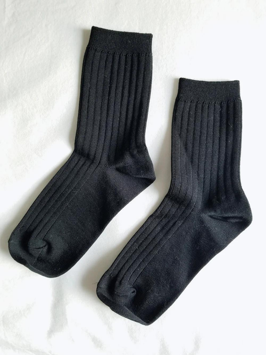 Her Socks | True Black