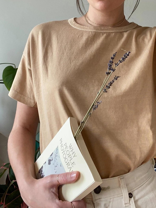 Her Tee | Camel