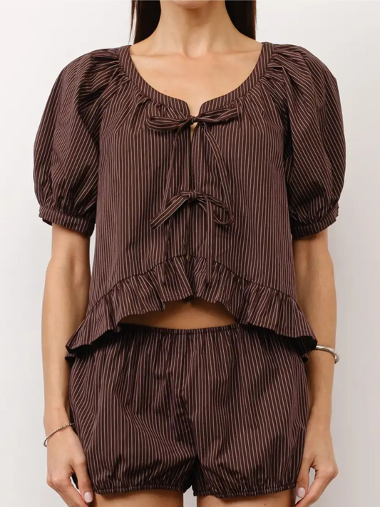 Iris Puff Sleeve Top