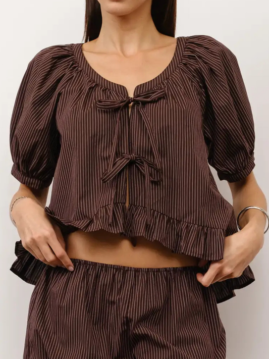 Iris Puff Sleeve Top