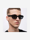 Jamil Sunglasses | Black Azure