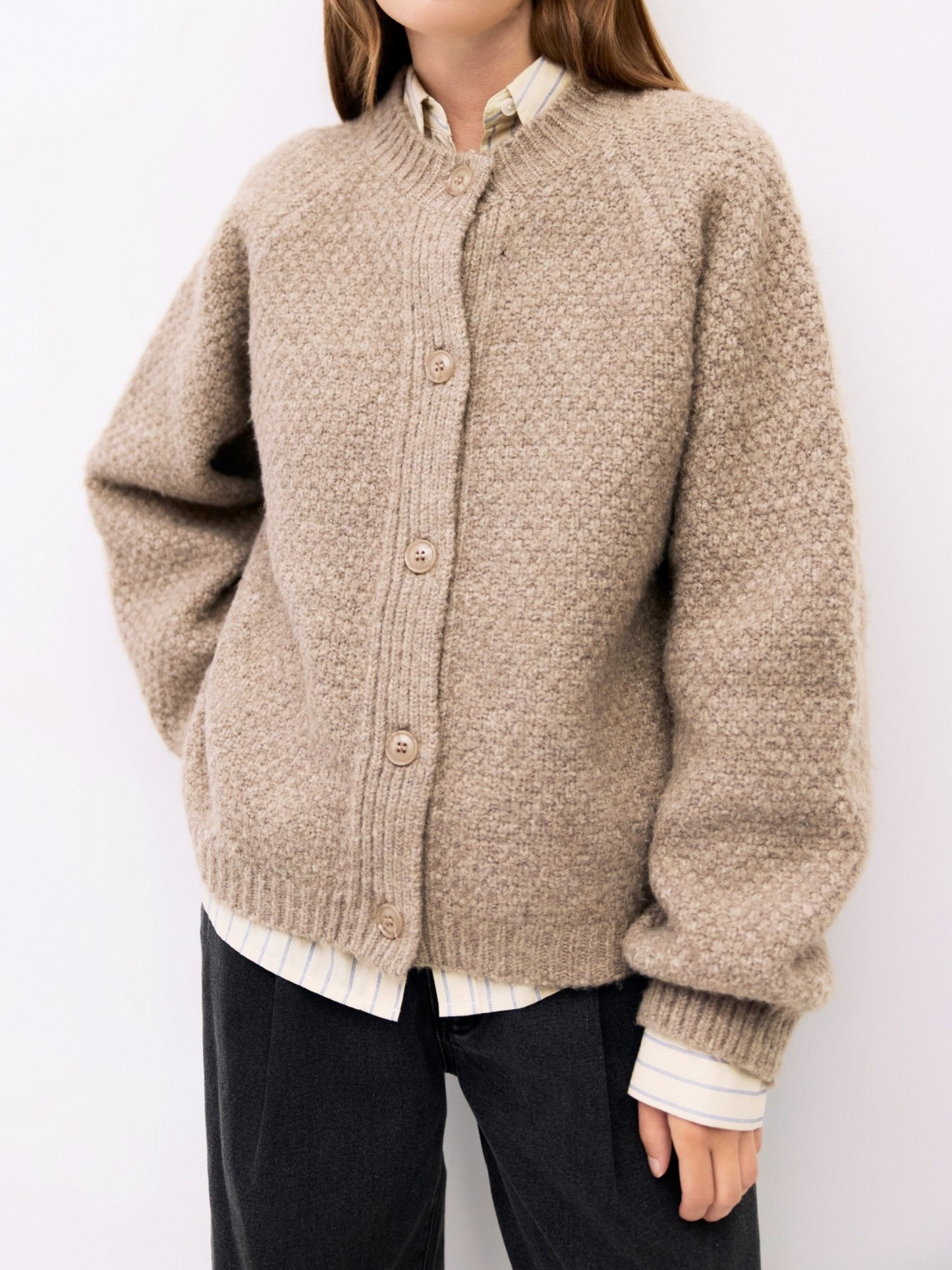 Juna Cardigan | Khaki