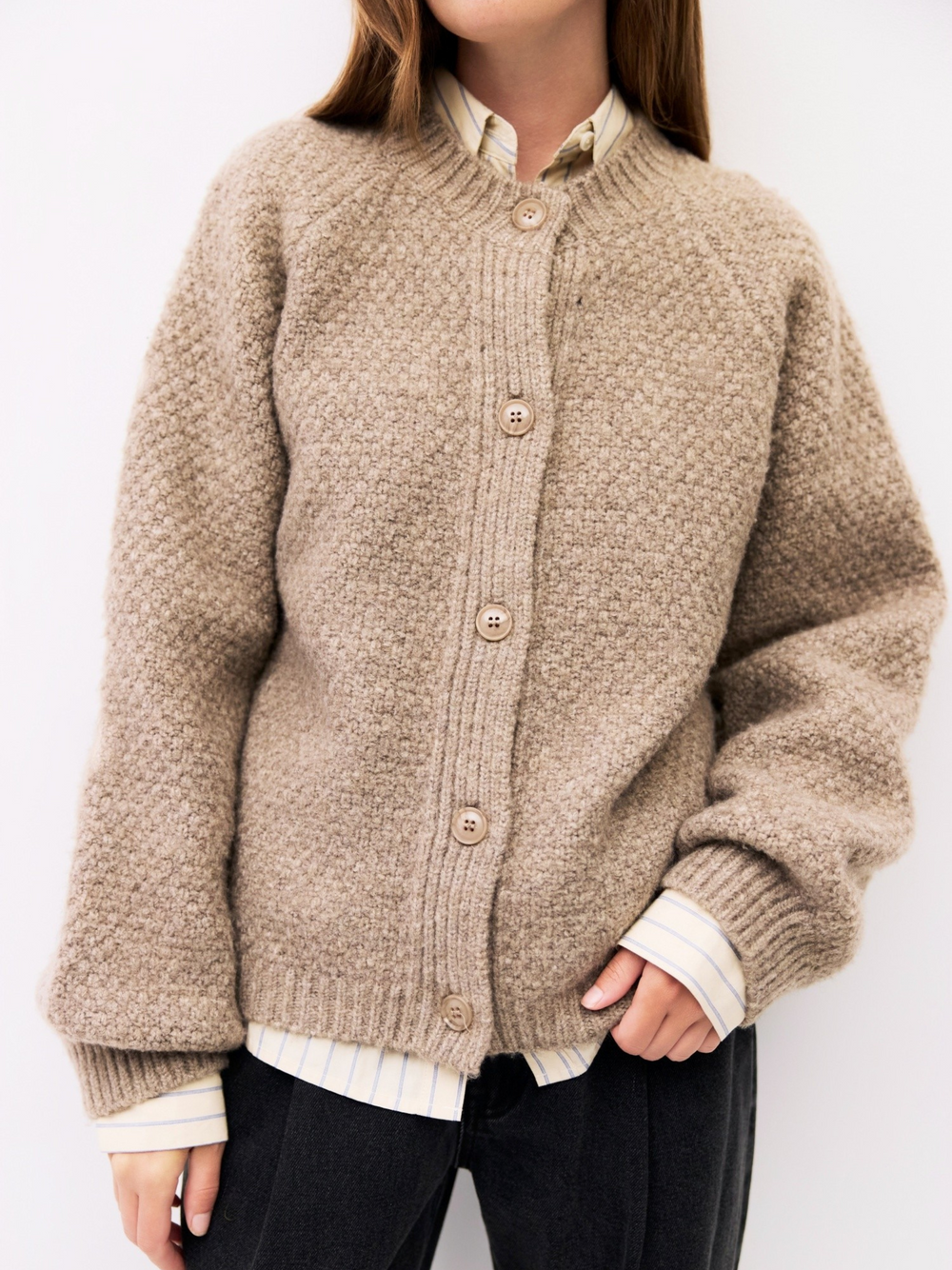 Juna Cardigan | Khaki