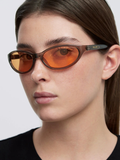 Lela Sunglasses | Camel Orange