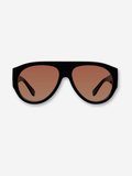 Lira Sunglasses | Black Brown