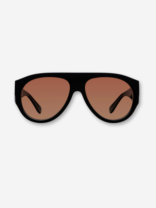 Lira Sunglasses | Black Brown